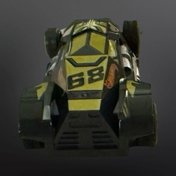 Hot Wheels Go for It Racetrack Green Black Slot Car Scale Speed 450MPH A14 - Picture 5 of 9